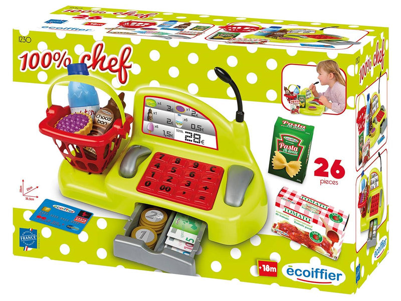 Ecoiffier 100% Chef Cash Register