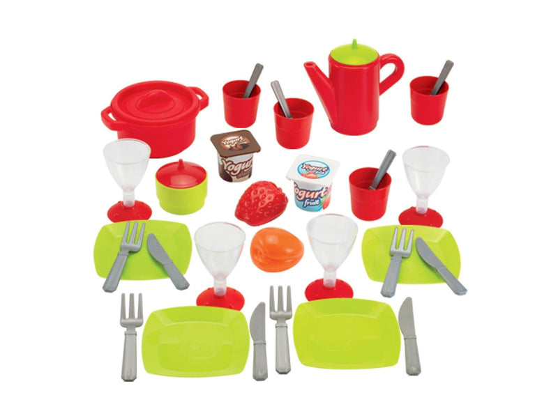 Ecoiffier - 100% Chef Dinnerware in Storage Box 36pcs