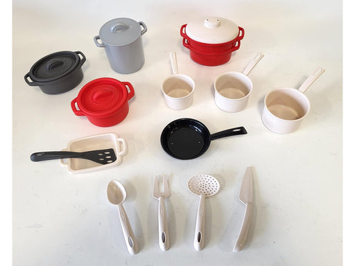 Ecoiffier 100% Chef Pans and Cookware 19dg.