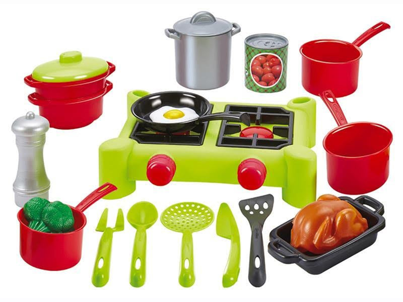 Ecoiffier - 100% Chef Stove 12pcs.