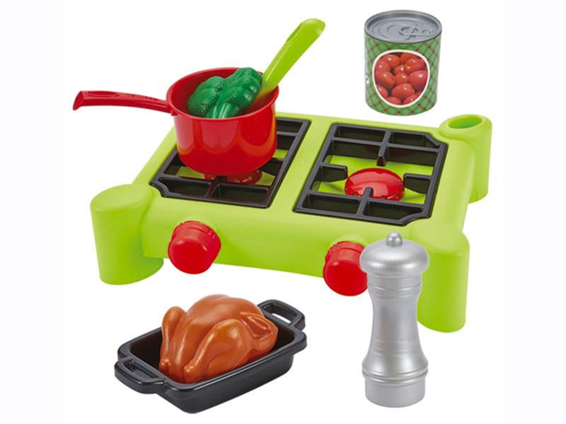 Ecoiffier - 100% Chef Stove 12pcs.