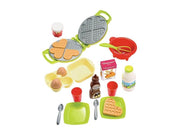 Ecoiffier 100% Chef Waffle maker 22 pcs.