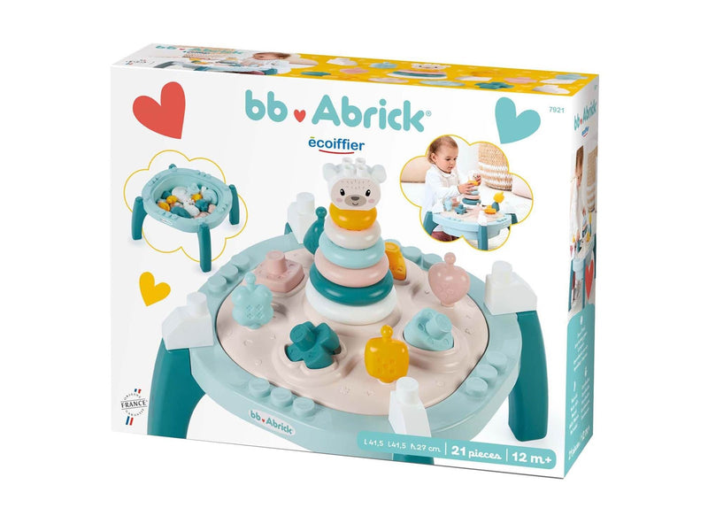 Ecoiffier - Abrick Baby My First Activity Table 21pcs.