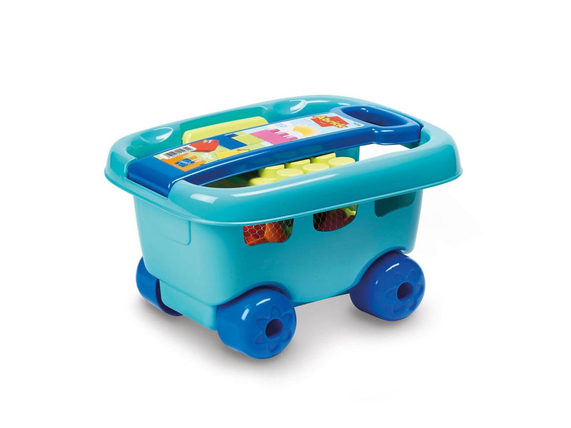 Ecoiffier - Abrick Building Blocks in Storage Cart 30 pcs.