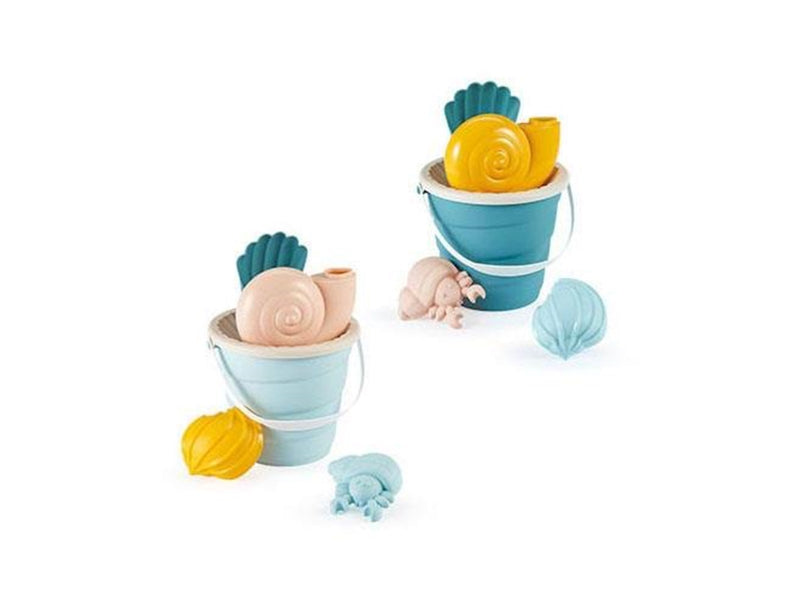 Ecoiffier Bucket Set with Shellfish Sand Molds 6 pcs.