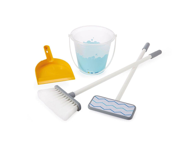 Ecoiffier - Cleaning Trolley Blue 5pcs.