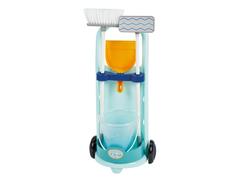 Ecoiffier - Cleaning Trolley Blue 5pcs.