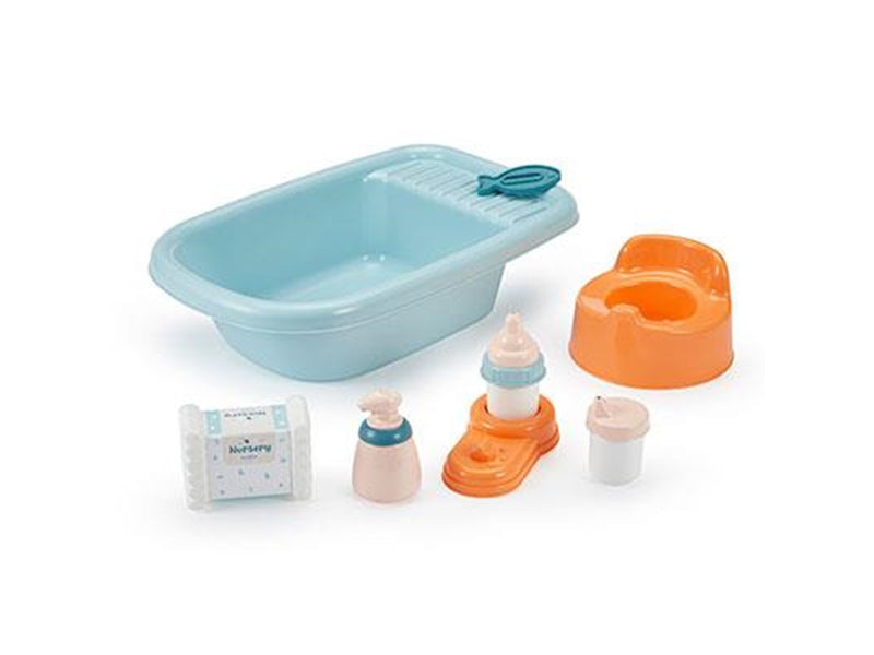 Ecoiffier Doll Bath with Accessories