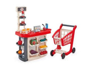 Ecoiffier Grocery counter + Trolley