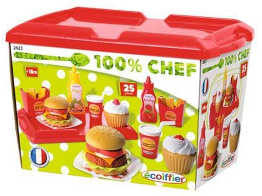 Ecoiffier Hamburger Set