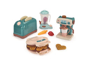 Ecoiffier Vert Azur Kitchen Set Complete 4-in-1 15 pcs
