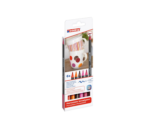 Edding Porcelain pens set of 5 warm colours
