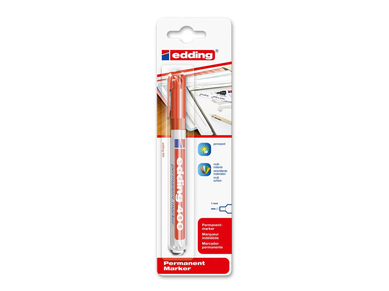 Edding e-400 permanent marker red