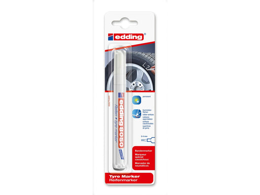 Edding e-8050 tyre marker white