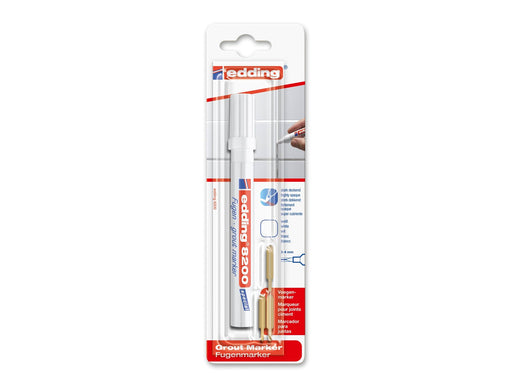 Edding e-8200 grout marker white