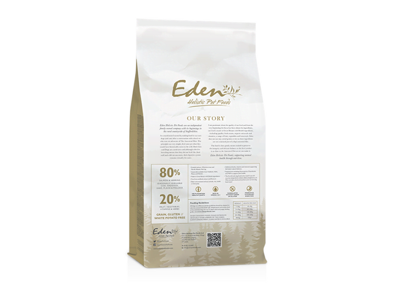 Eden 80/20 Fish Cuisine Small Kibble Size 2kg