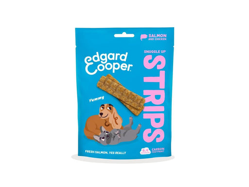 Edgard Cooper - Snuggle Up Dog Strips - Salmon - 75 g
