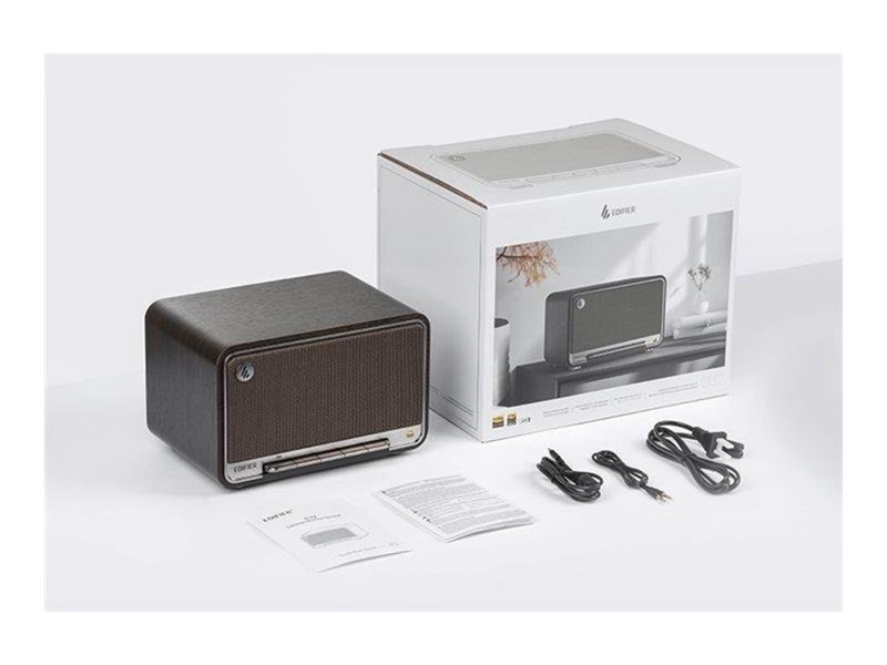 Edifier D32 wireless speaker (black walnut)