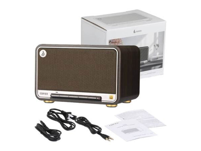 Edifier D32 wireless speaker (black walnut)
