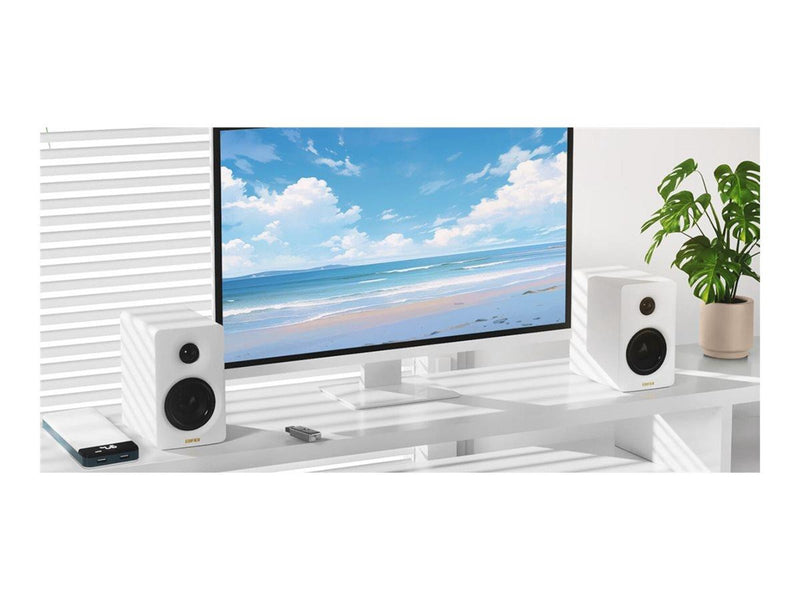 Edifier M60 - Bluetooth Desktop Speakers - 66W RMS - White