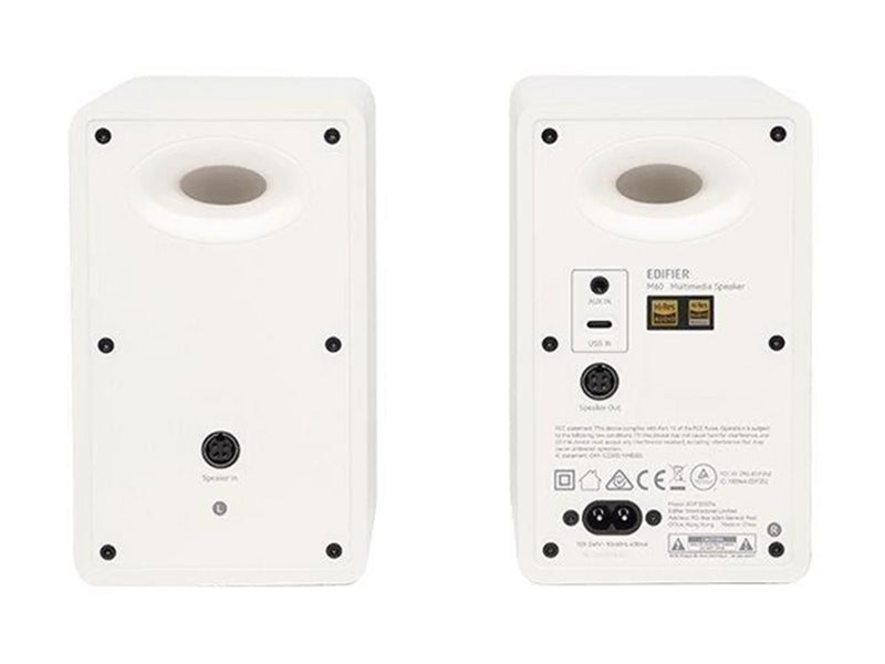 Edifier M60 - Bluetooth Desktop Speakers - 66W RMS - White