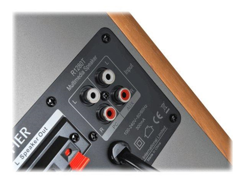 Edifier R1280T - Bookshelf Speakers - Wired - 42W - Brown