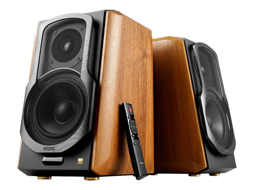 Edifier S1000MKII - Bluetooth Bookshelf Speakers - 120W - Brown