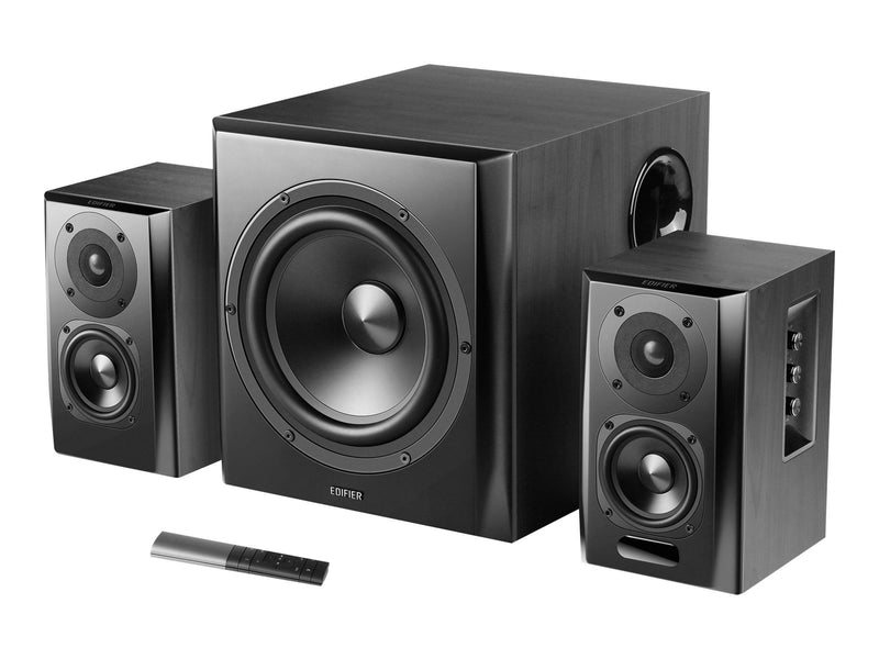 Edifier S351DB - speaker system - for PC - wireless - 2.1 PC-Lautsprecher