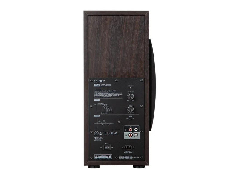 Edifier T5s - Active Subwoofer - 70W RMS - Brown