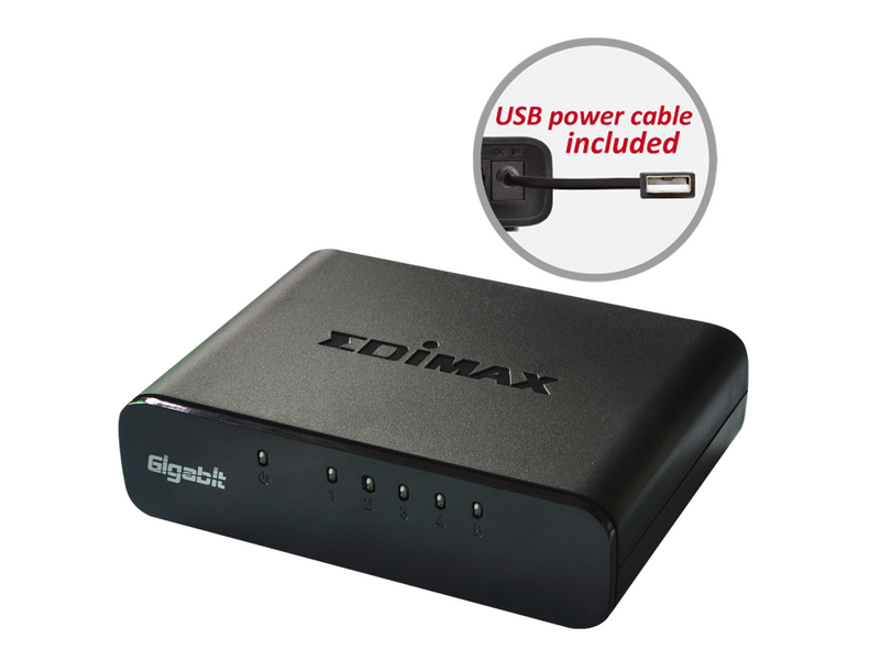 Edimax ES 5500G V3 5-Port Gigabit Desktop Switch