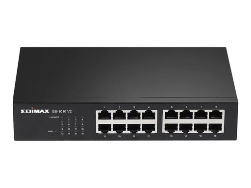 Edimax GS-1016 V2 - switch - 16 ports - rack-mountable