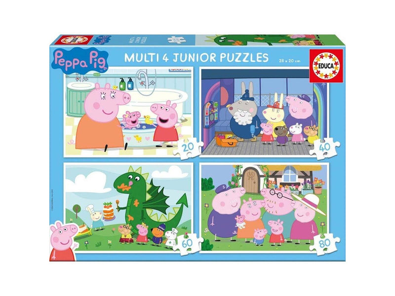 Educa 20-40-60-80 Peppa Pig Multi 4