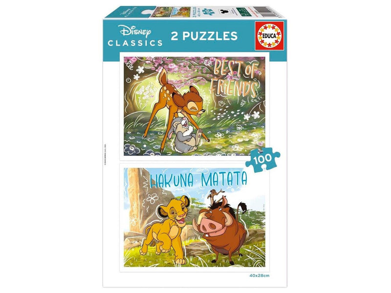 Educa 2X100 Disney Classic