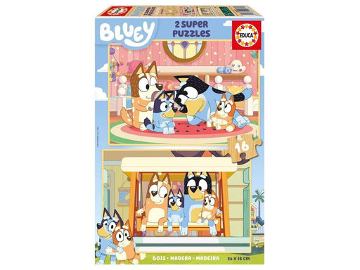Educa 2X16 Bluey Holz