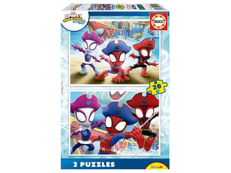 Educa 2X20 Spidey Waterwebs
