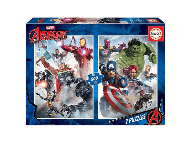 Educa 2x500 Avengers