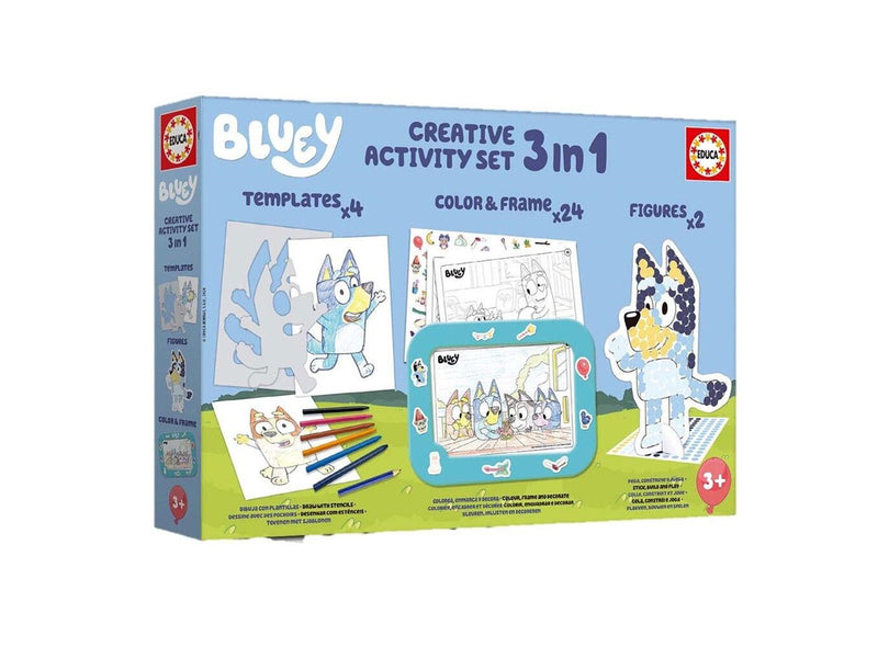 Educa 3 In 1 Bluey Creative Activity Set