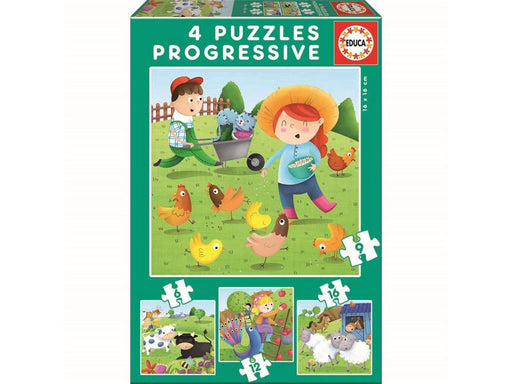 Educa 6-9-12-16 Farm Animals