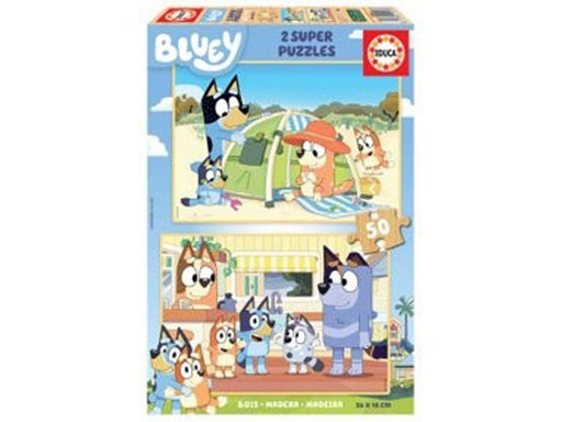 Educa Bluey 2 X 50 Wood