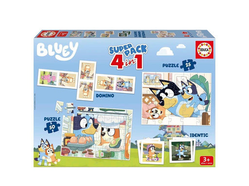 Educa Superpack 4 In 1 Bluey
