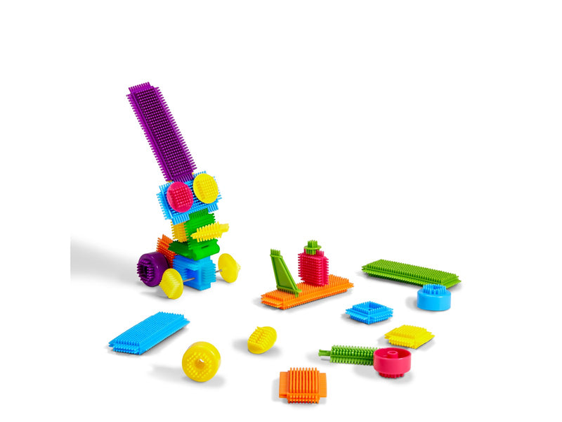 Edushape Brix m/træk tilbage hjul 56 dele