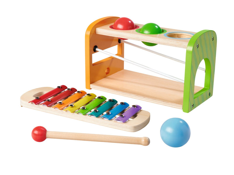 Eichhorn Hammerbank mit Xylophon - 5-teilig