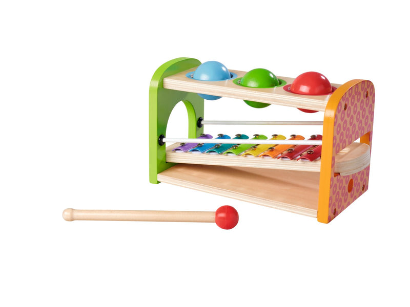 Eichhorn Hammerbank mit Xylophon - 5-teilig