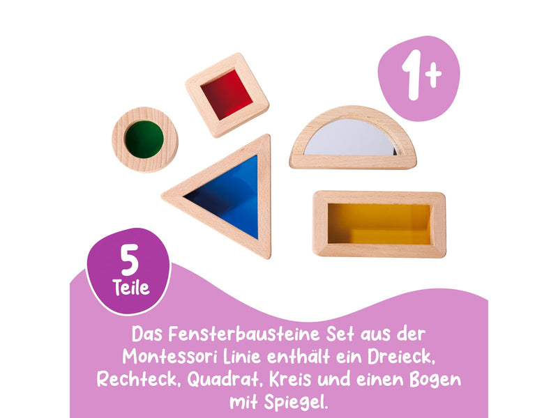 Eichhorn  Montessori Window Bricks