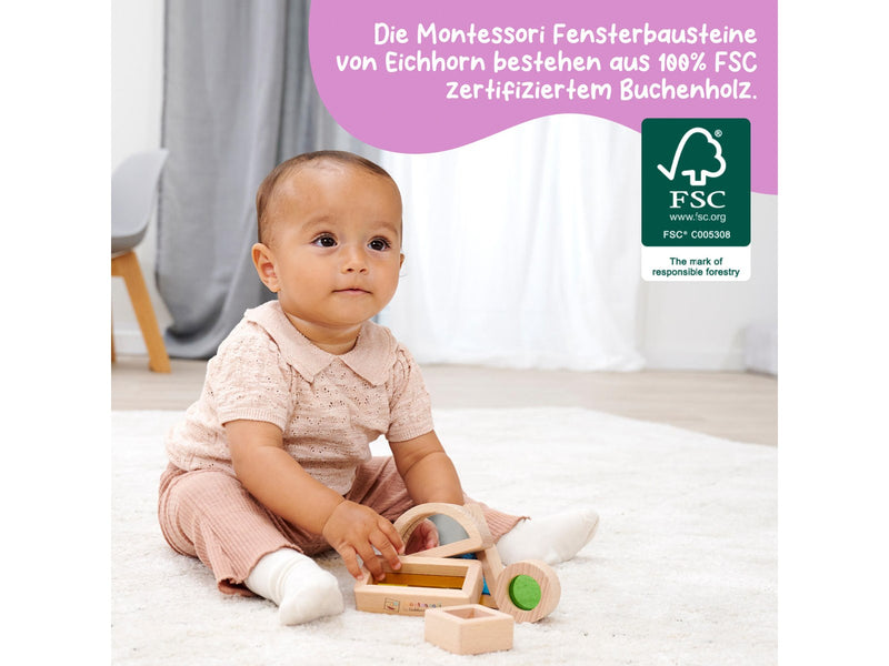 Eichhorn  Montessori Window Bricks