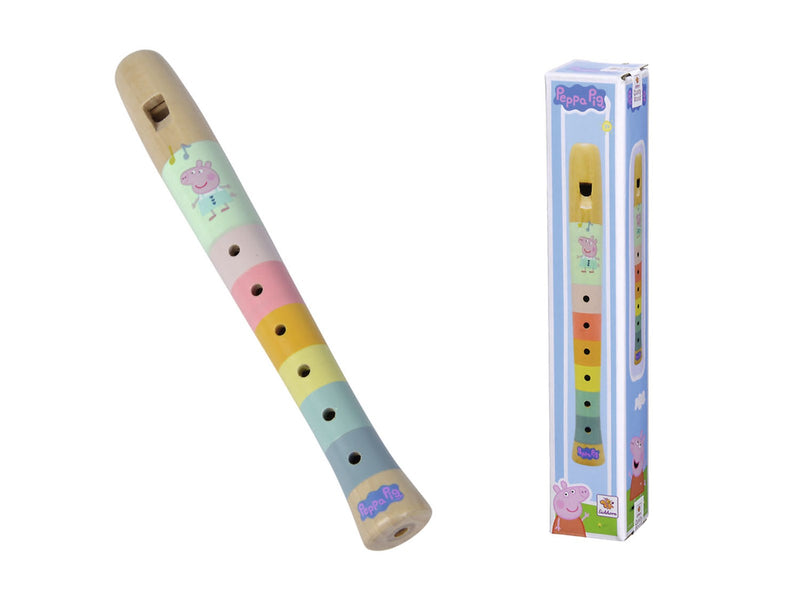Eichhorn Peppa Pig Wooden Flute 20cm