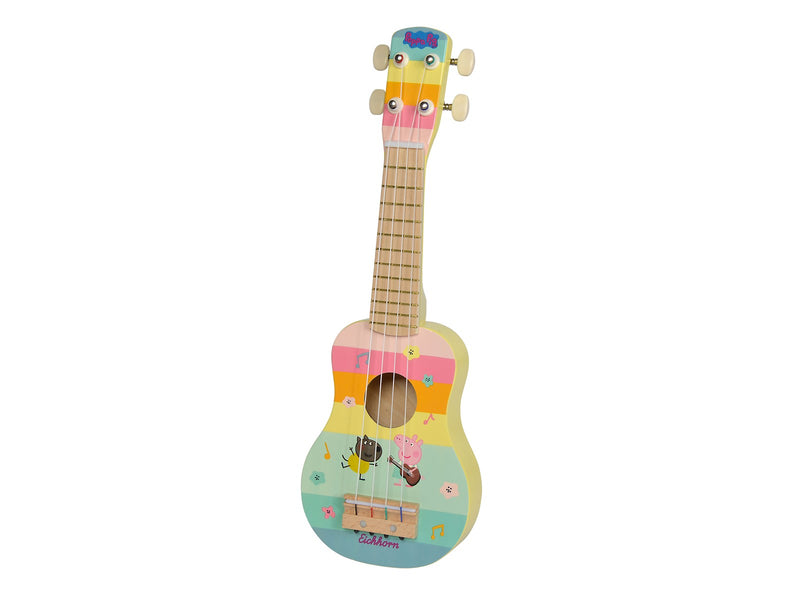 Eichhorn Peppa Pig Wooden UkulEvi LOVEe 43cm