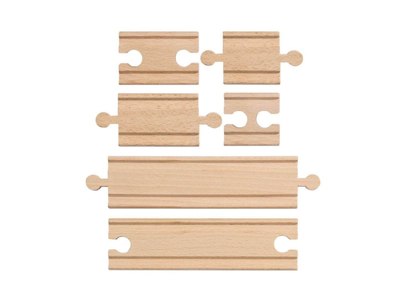 Eichhorn Train Tracks Tracks Expansion Set 6 pcs.