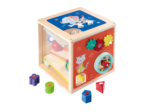 Eichhorn Wooden Activity Box with Shapes