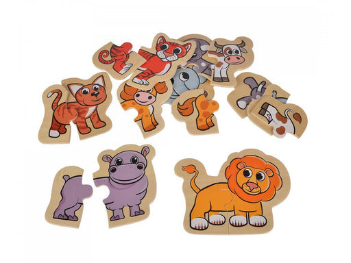 Eichhorn Wooden Animal Puzzle 16 pcs.